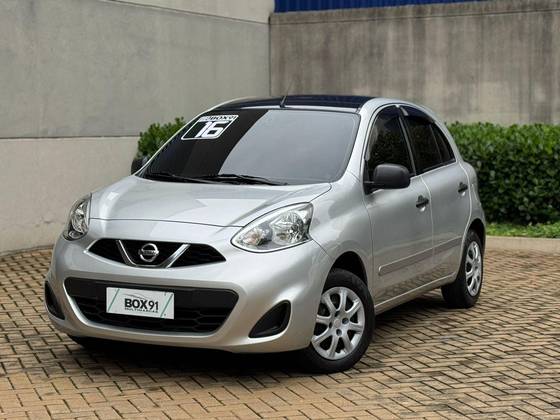 NISSAN MARCH 1.6 S 16V FLEX 4P MANUAL NISSAN MARCH 1.6 S 16V FLEX 4P MANUAL
